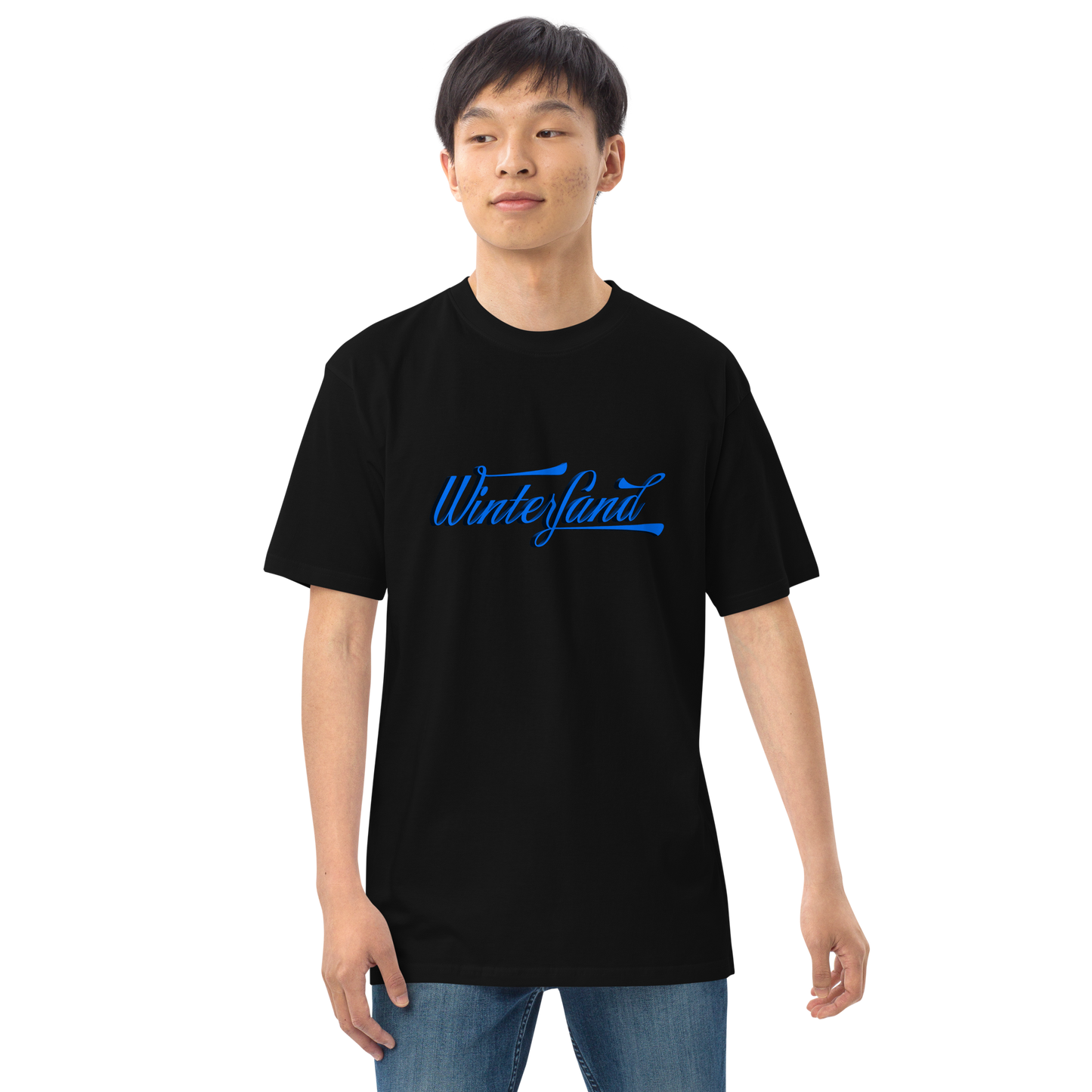 Men’s premium heavyweight tee - Winterland