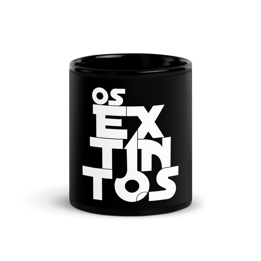 Os Extintos - Black Glossy Mug