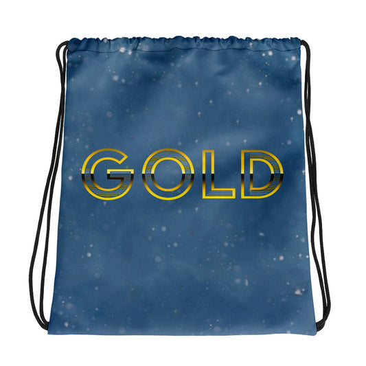 Ernest Noah's Gold Drawstring Bag