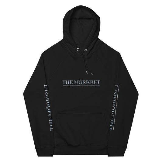 Unisex eco raglan hoodie - Total blackout - The Mörkret